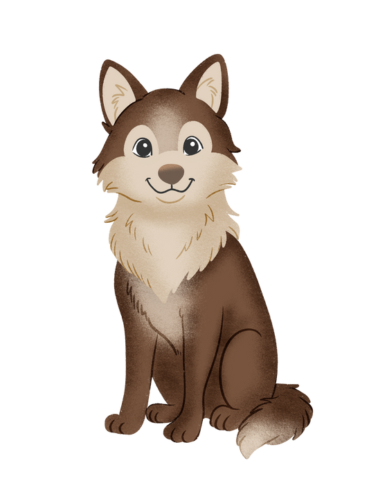 Wyatt the Wolf, values based choices kids, emotional self regulation children, CBT for kids, ACT for children, Pebble Path Journal, Internal Compass, conscious parenting tools
