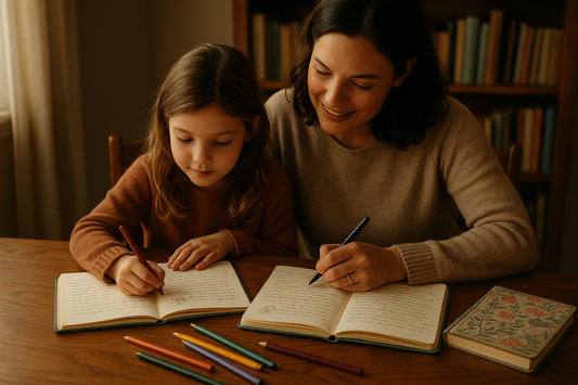 parent child co-regulation mindful journaling