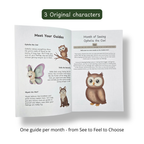 Internal Compass Journal for kids — therapist-approved emotional regulation journal using CBT, ACT and somatic tools. 90 unique daily pages for children ages 3–10. Pebble Path Journal.