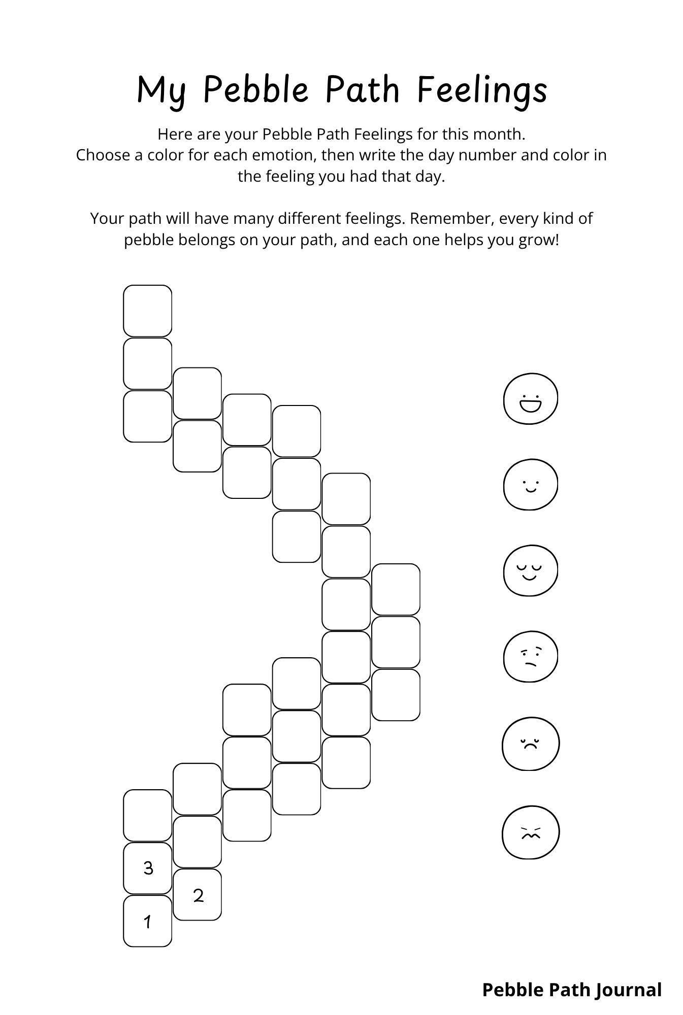 Calm down corner printable activities for emotional regulation in a kindergarten classroom.