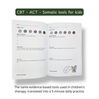 Internal Compass Journal — the perfect conscious parenting gift for kids ages 3–10. Therapist-approved emotional intelligence journal with CBT and ACT activities. By Pebble Path Journal.