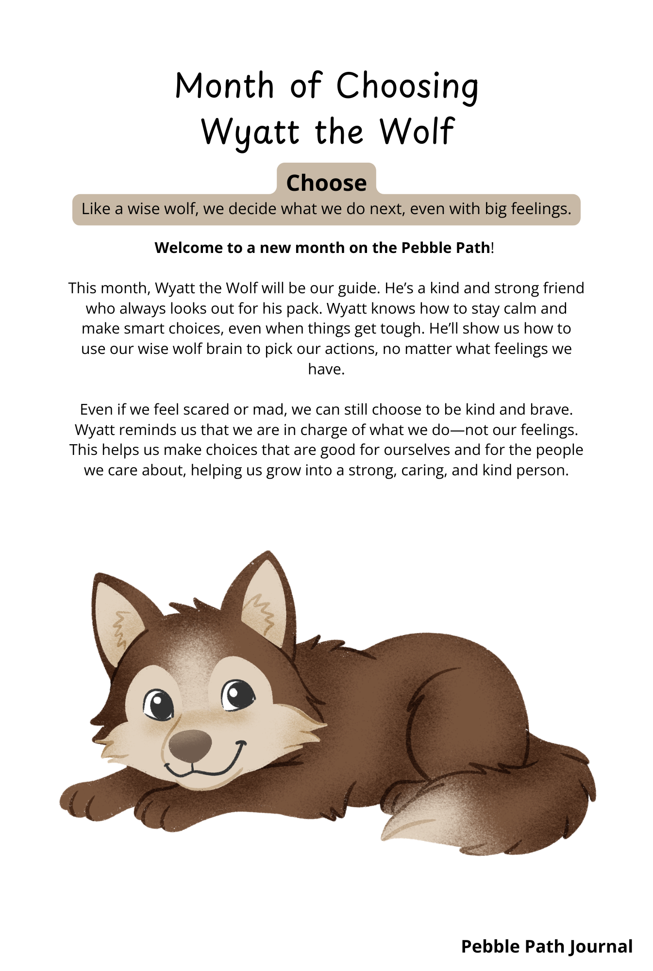 Emotional regulation journal prompts for 5-year-olds learning self-soothing techniques.