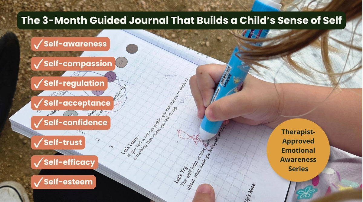 therapist-approved growth mindset and emotional regulation mindfulness journal for kids