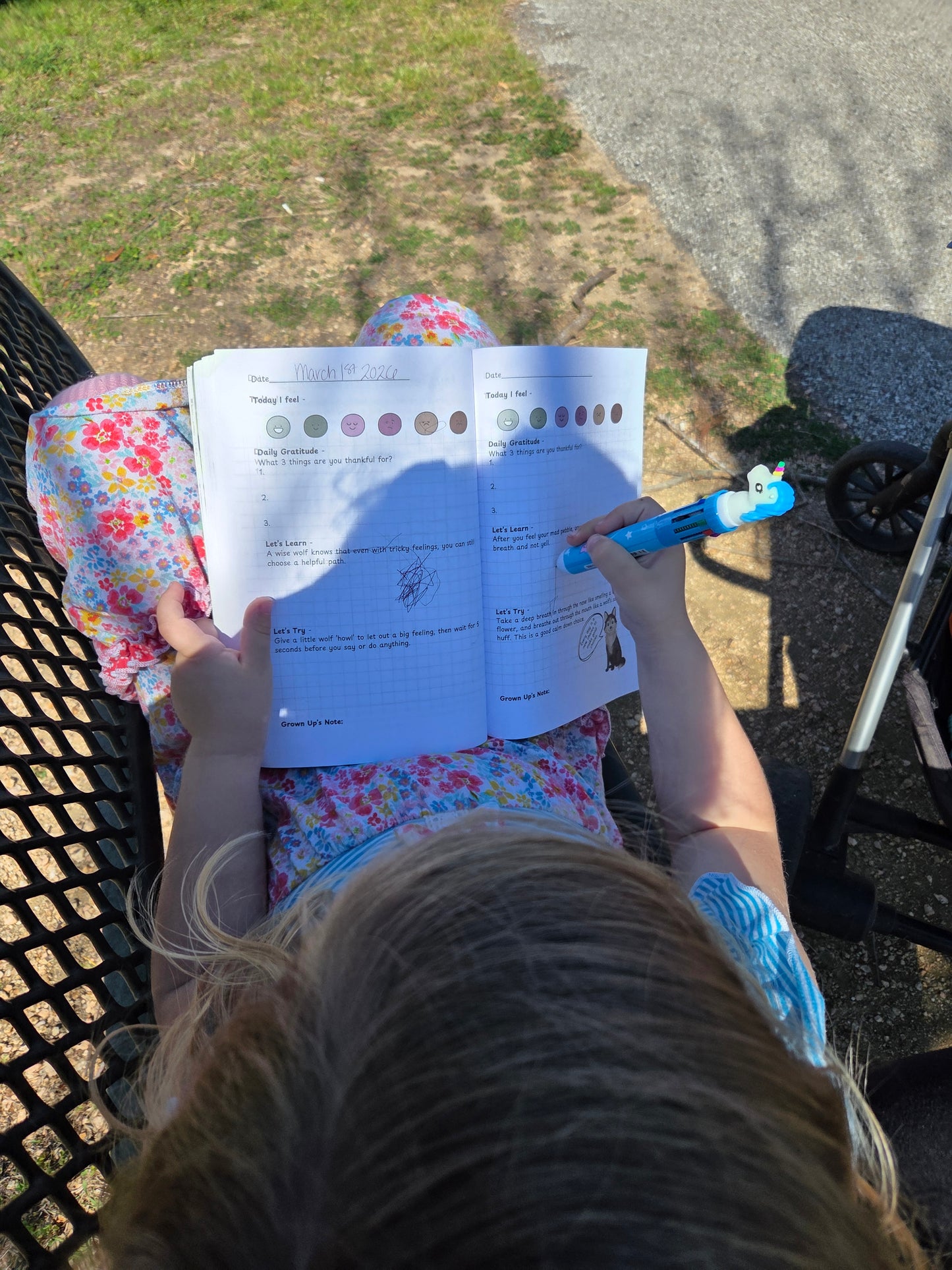 Internal Compass: a therapist-approved guided journal that teaches kids ages 3–10 to observe feelings, feel them fully and make values-led choices — even when emotions are big.