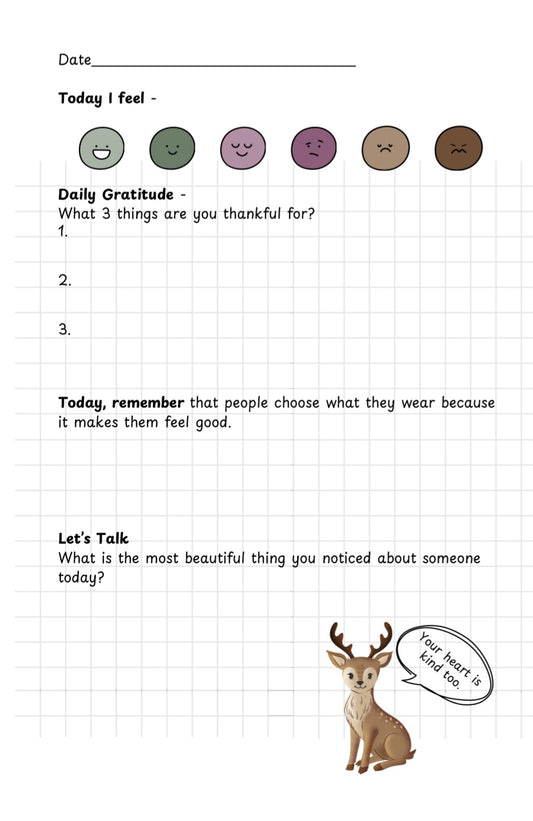 Empathy Journal: A 5-minute self-compassion routine